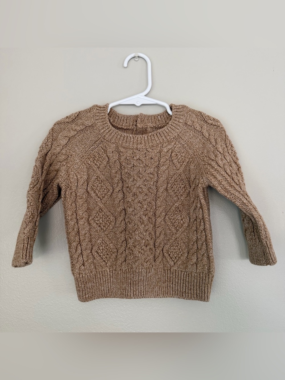Baby gap baby boy cable knit sweater 6-12 mos